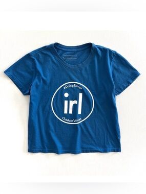 Outdoor Voices #DoingThings IRL Cropped T-Shirt